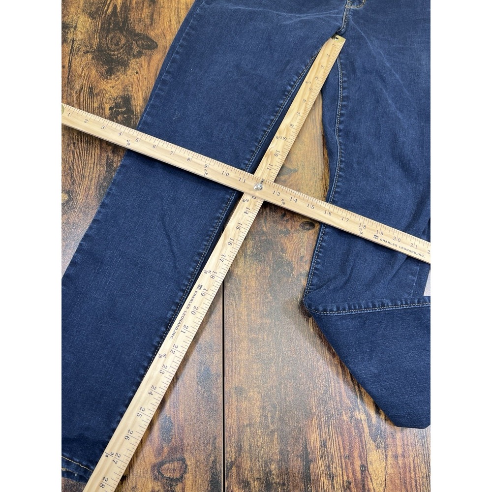Women's Levi's Classic Mid-rise Skinny Jeans Denim 12M Stretch 31x30 - Picture 4 of 7